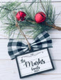 Family Name Ornament